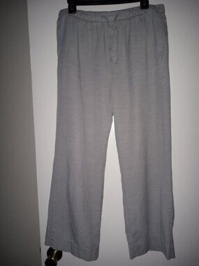 ZARA drawstring cotton blend pants women - comfy ~ bought in 2026